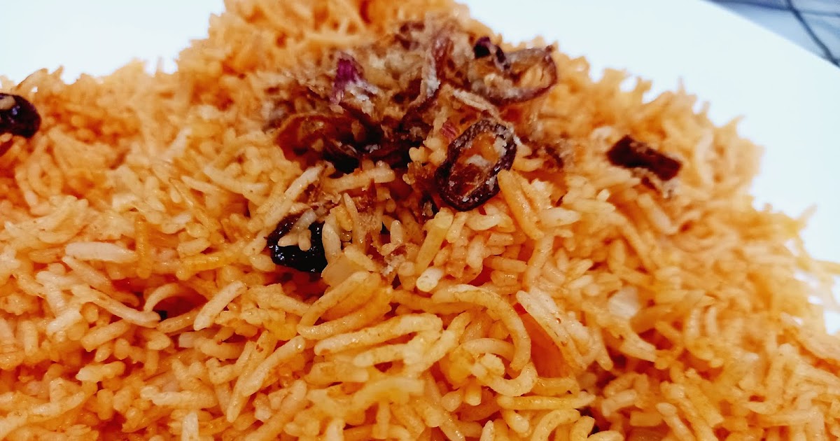 Resepi &amp; cara masak nasi tomato dengan menggunakan rice cooker