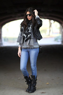 What To Wear With McQueen Skull Scarf