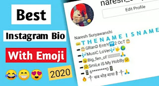 70+ Best Instagram Bio With Emoji In Hindi - 2020