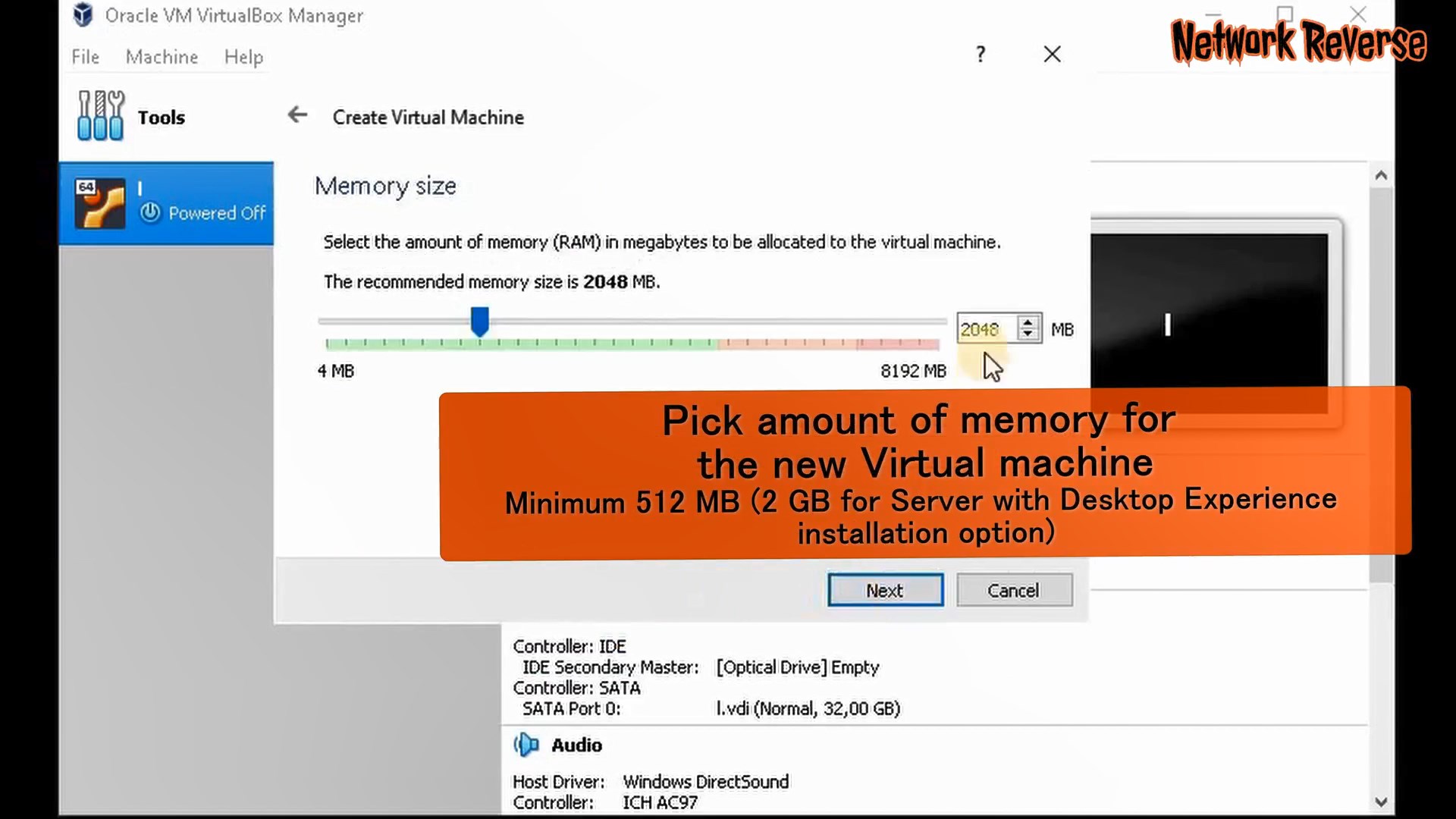 How to install Microsoft Windows Server 27 on VirtualBox 27.27