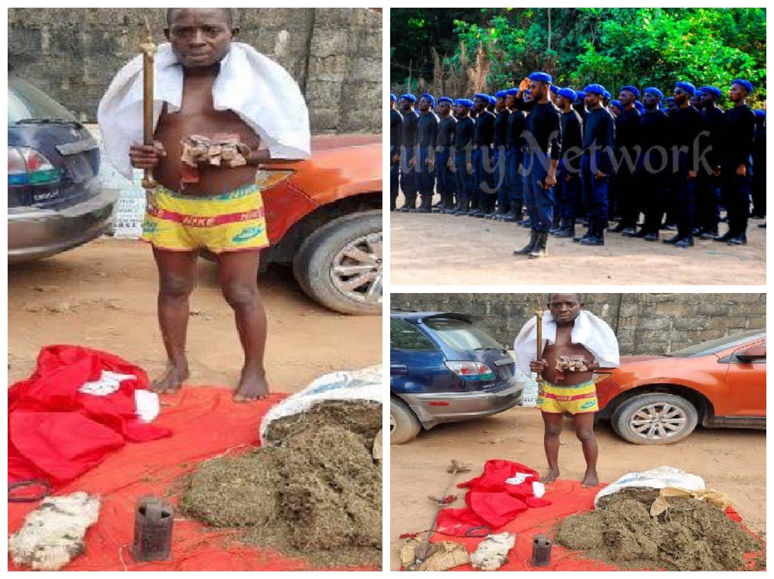 Police Arrest Alleged ESN ‘Native Doctor’ With An Improvised Explosive Device (IED)