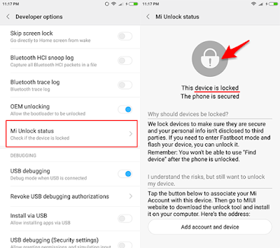 2 Cara Mudah Cek status Bootloader (UBL) Hp android Xiaomi hal yang berkaitan dengan hp android tidak akan pernah habis sampai kapanpun 2 Cara Mudah Cek status Bootloader (UBL) Hp android Xiaomi