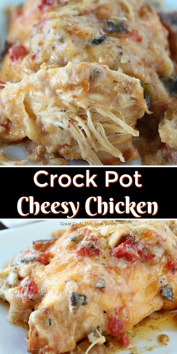 CROCK POT CHEESY CHICKEN THE COUNTRY FOOD