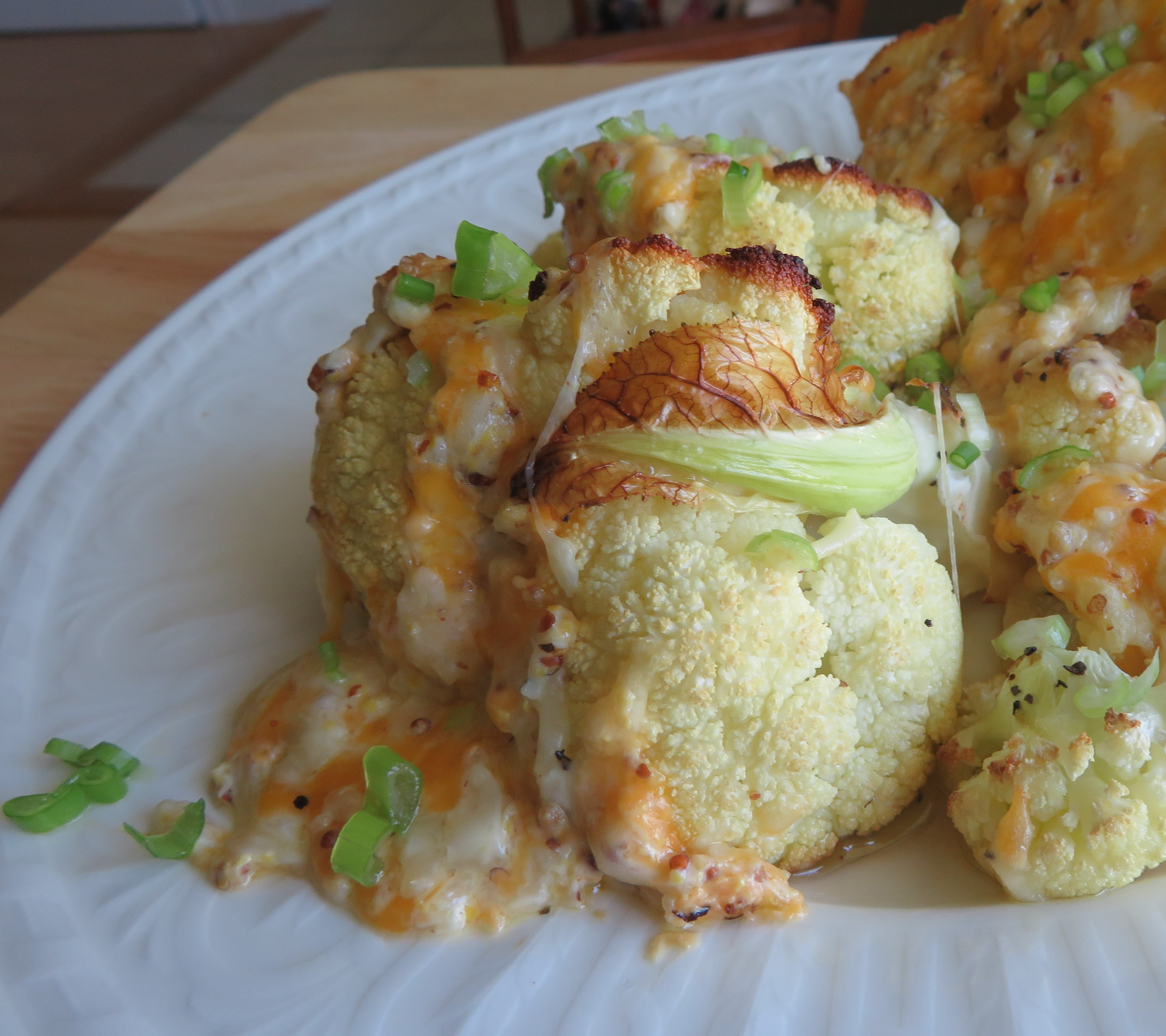 Roasted Cauliflower Cheese The English Kitchen