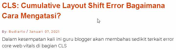Contoh CLS Cumulative Layout Shift di Blog contoh-cls-cumulative-layout-shift