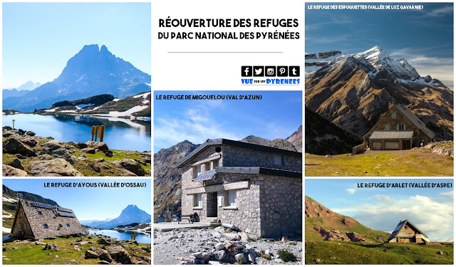 Réouverture des refuges du Parc National des Pyrénées