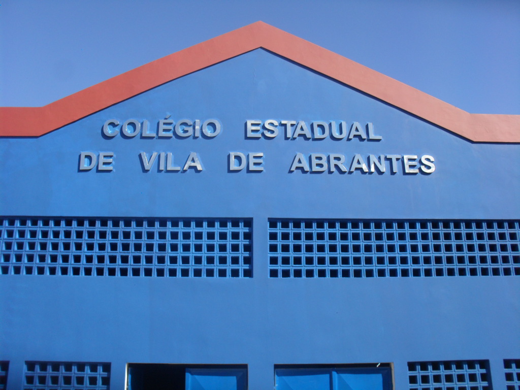 Colégio Estadual de Vila de Abrantes: Aos poucos nossa escola vai sendo ...