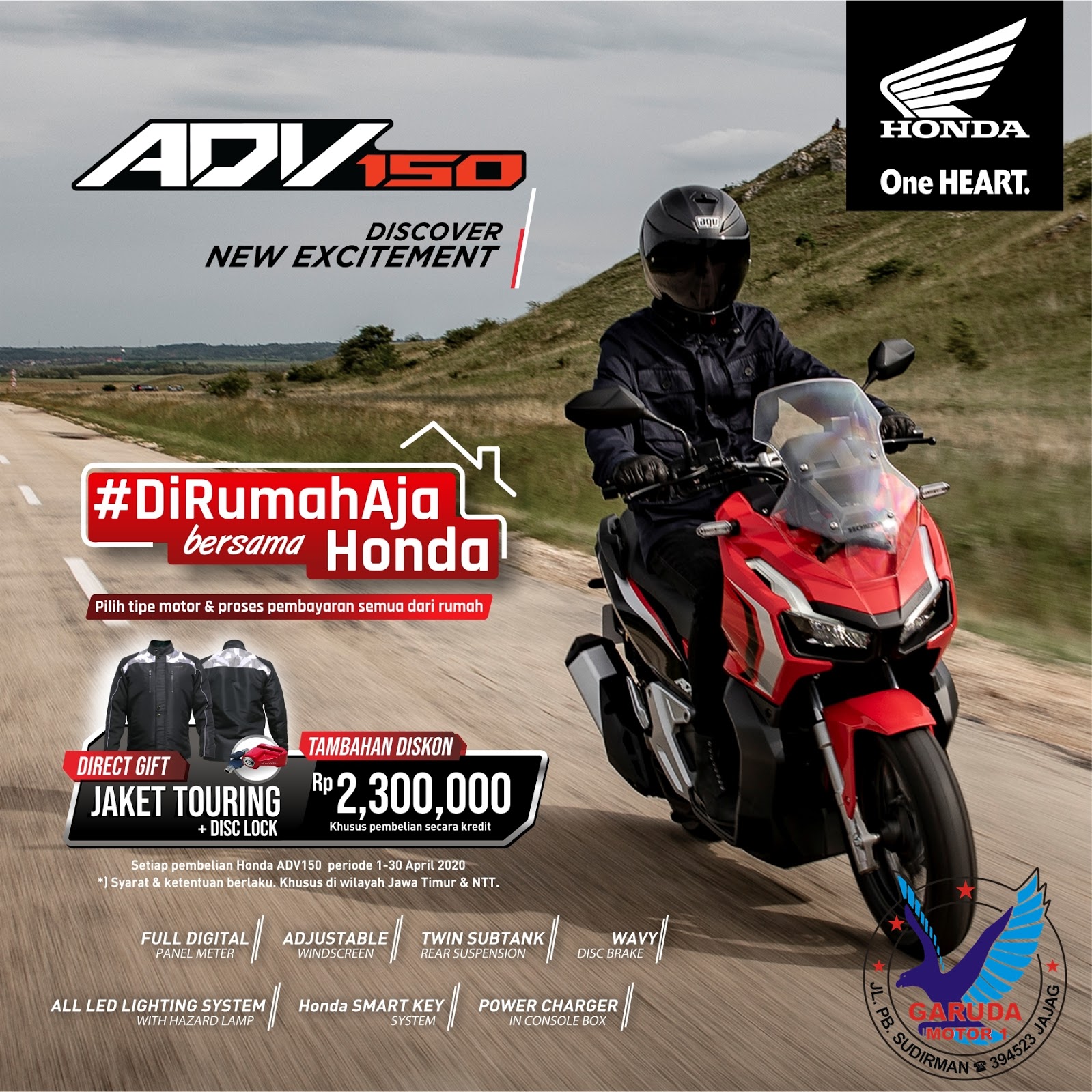 Promo kredit sepeda motor Honda murah terbaru Banyuwangi