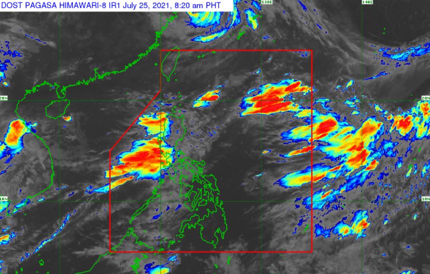 'Habagat' PAGASA weather update July 25, 2021 - The Summit Express
