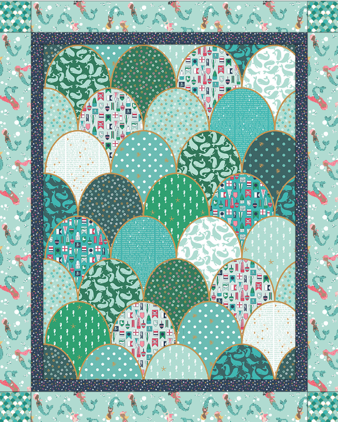 A Bit of Scrap Stuff Sewing, Quilting, and Fabric Fun Ahoy! Mermaids