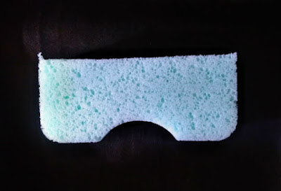 余ったボディスポンジからストレーナースポンジを自作