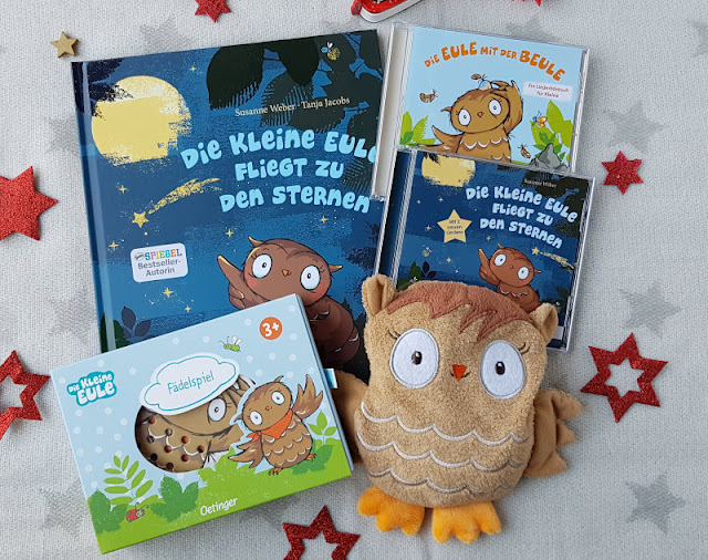 Die kleine Eule: Das neue Bilderbuch und eine ganze Welt. Kinder tauchen beim Lesen und Spielen in eine ganze Welt ein - und dafür gibt es von der kleinen Eule auch Audio-CDs, Wärmekissen, Fädelspiel und weitere schöne Dinge, die ich Euch auf Küstenkidsunterwegs vorstelle.