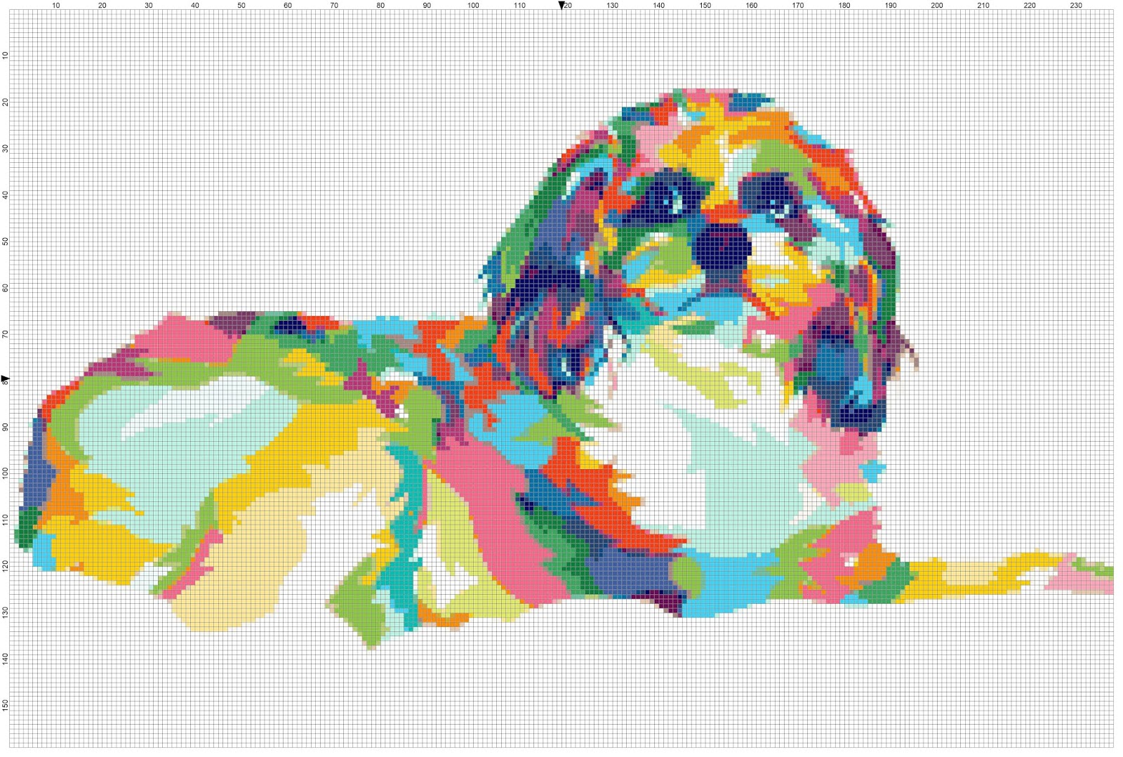 Cross Stitch Patterns Dog 1