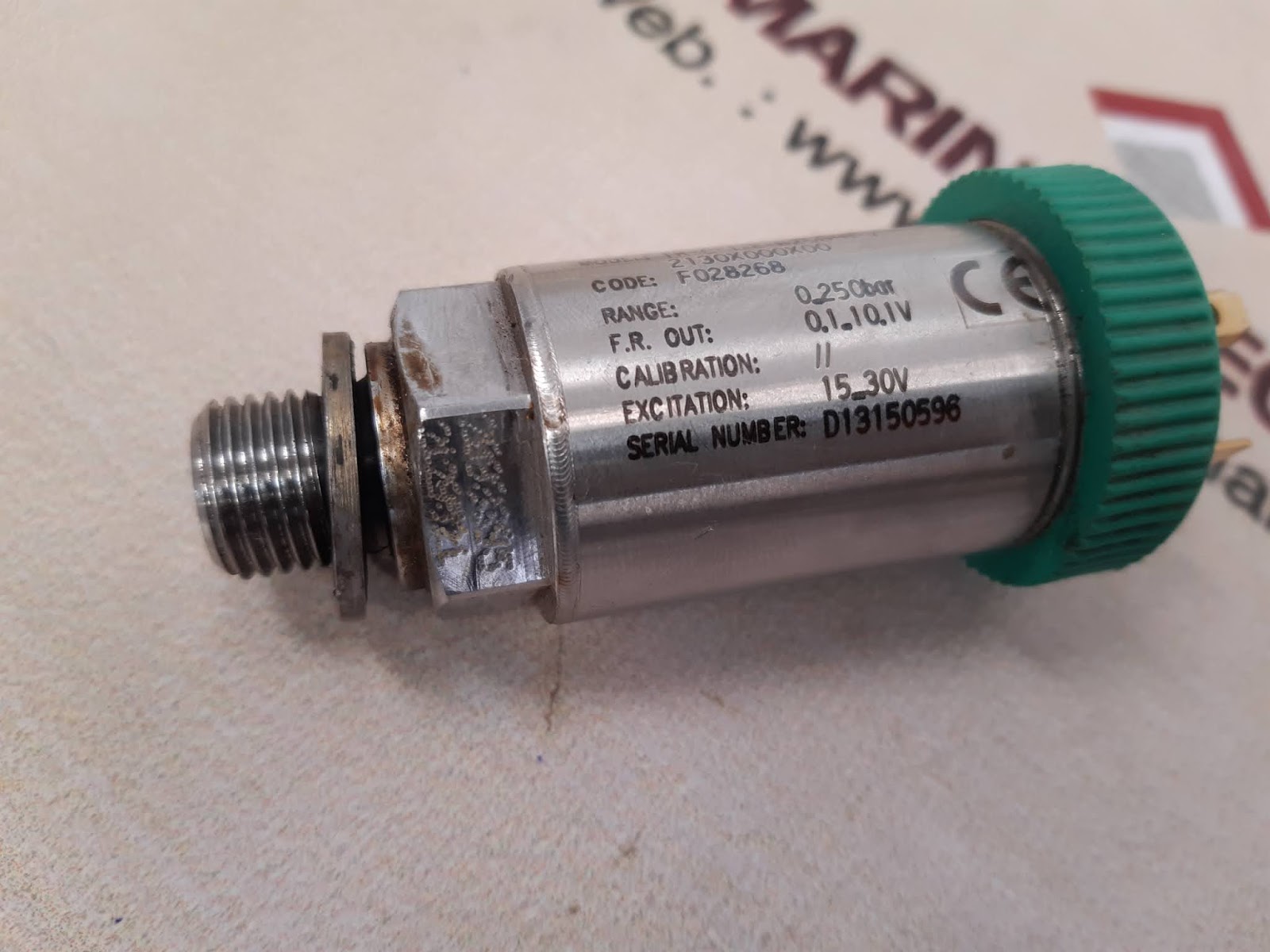 GEFRAN TKC1EB25DHV PRESSURE TRANSMITTER Aeliya Marine