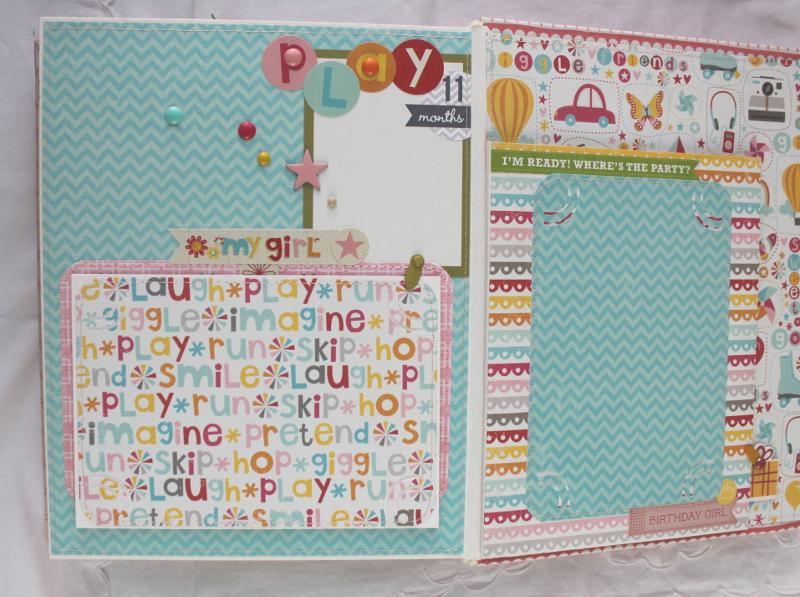 Яркий альбом в коробке) Для девочки)