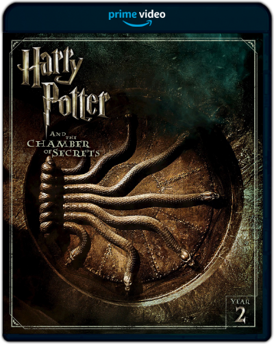 Harry Potter and the Chamber of Secrets [Theatrical Cut] (2002) Open Matte 1080p AMZN WEB-DL Dual Latino-Inglés [Subt. Esp] (Fantástico. Aventuras)