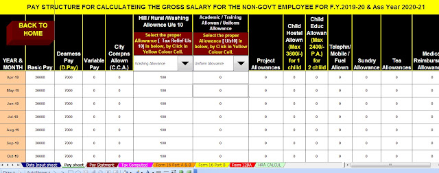 Most common Investments and how they are Taxed in F.Y. 2019-2020 With Automated Income Tax Preparation Excel Based Software All in One TDS on Salary for Non-Govt Employees for F.Y. 2019-20 9 Most common Investments and how they are Taxed in F.Y. 2019-2020 With Automated Income Tax Preparation Excel Based Software All in One TDS on Salary for Non-Govt Employees for F.Y. 2019-20 9