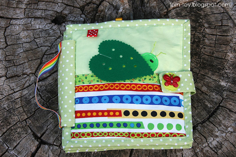 Quiet busy book The very hungry caterpillar, развивающая книжка очень голодная гусеница