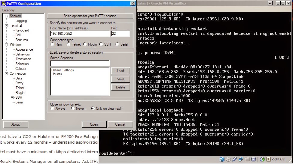 Randie. Blog Create Connection SSH With Putty to Ubuntu Server