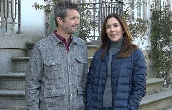 Crown Prince Frederik, Crown Princess Mary, Prince Christian, Princess Isabella, Prince Vincent and Princess Josephine