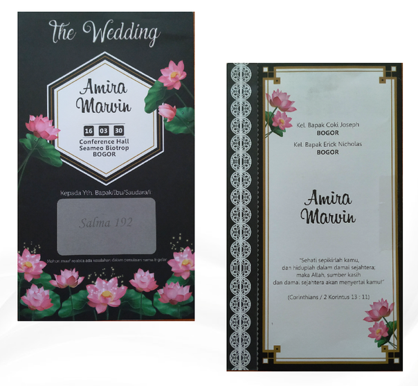 Harga Undangan Pernikahan