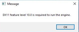 How To Fix Dx11 Feature Level 10 0 Is Required To Run The Engine Windows Basics