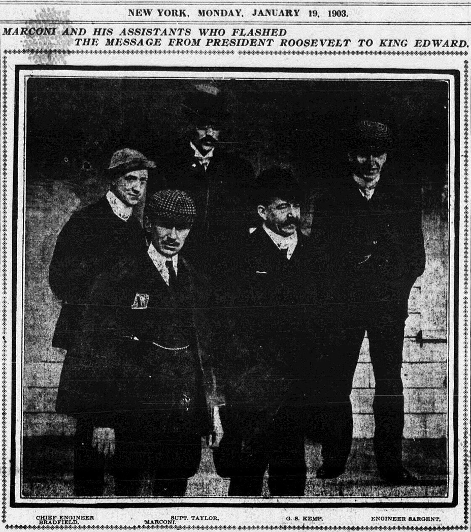 Irish Broadcasting History & Hall of Fame Marconi's First Trans