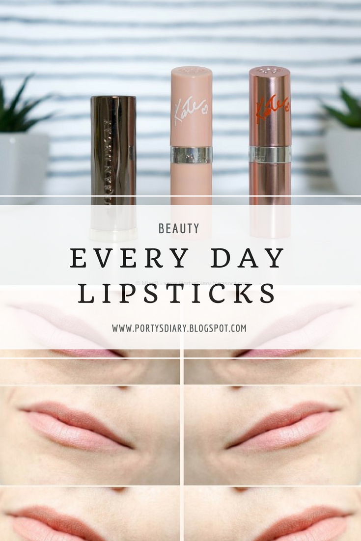 Beauty | Top 3 every day lipsticks, including Rimmel London and Urban Decay. | Porty's Diary