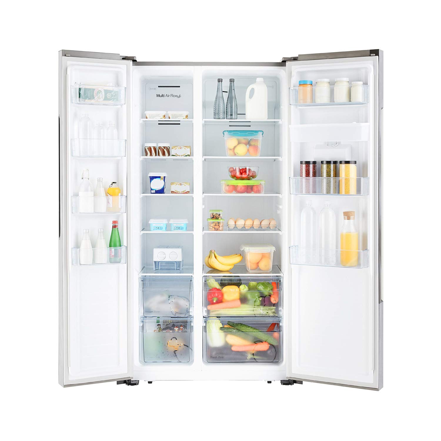 AmazonBasics 564 L Frost Free SidebySide Refrigerator with Water