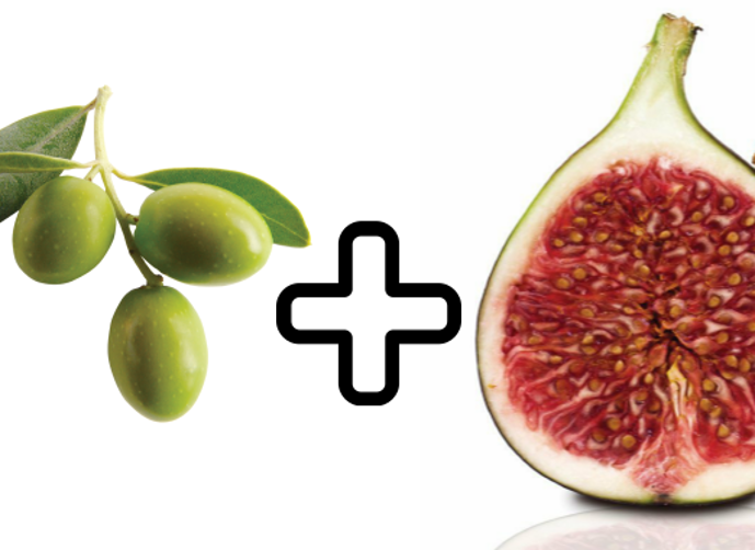 Eating figs and olives together Daytime