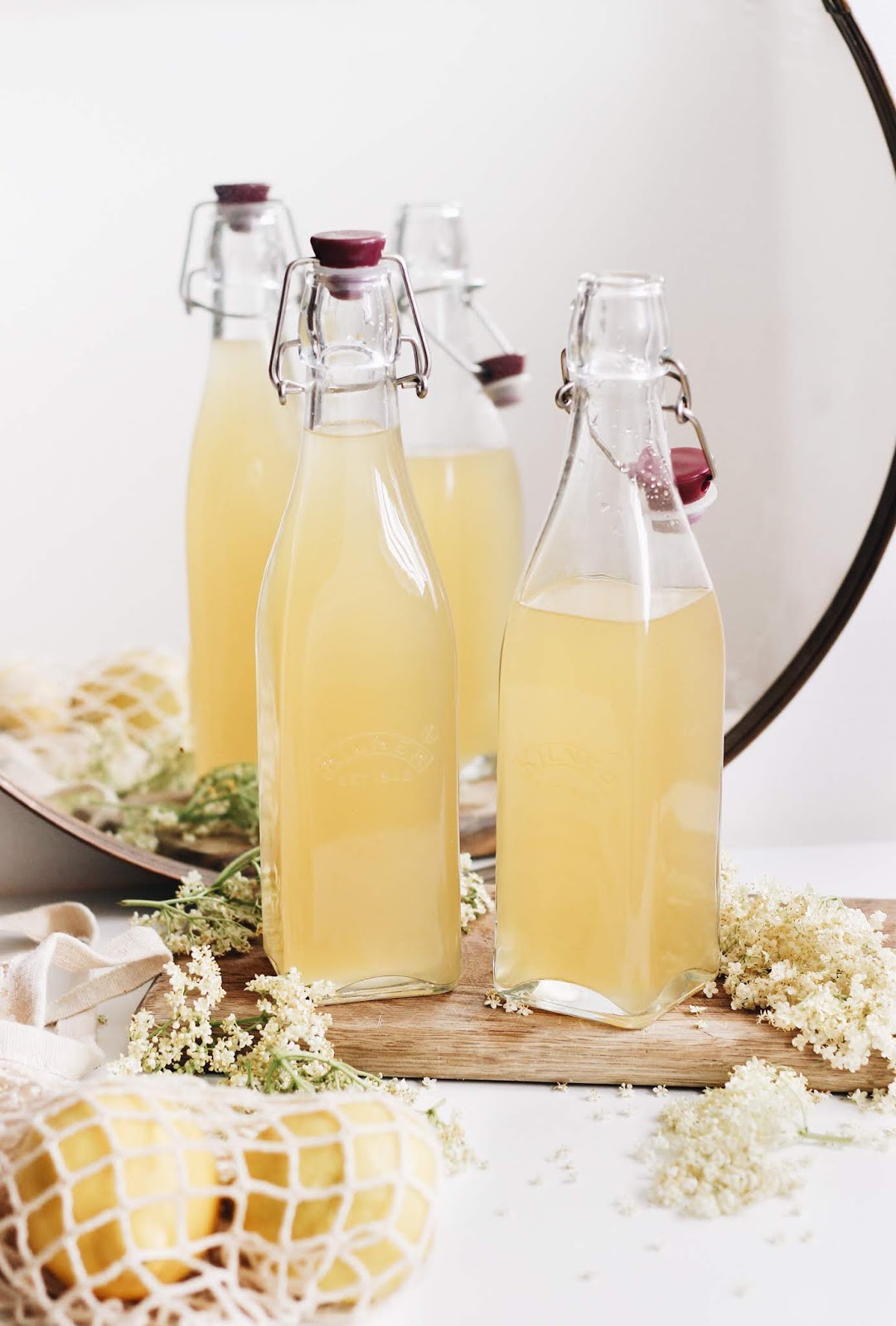 Refreshing Homemade Elderflower Cordial Pint Sized Beauty