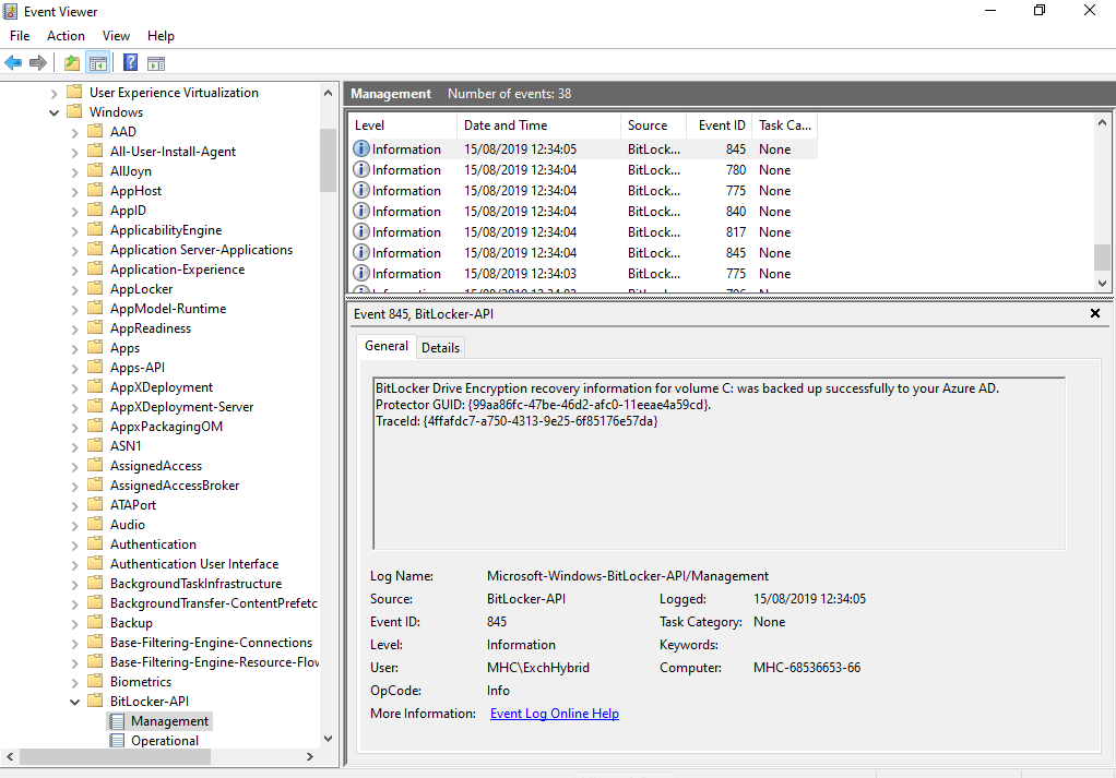 Modern Management Part Seven Bitlocker