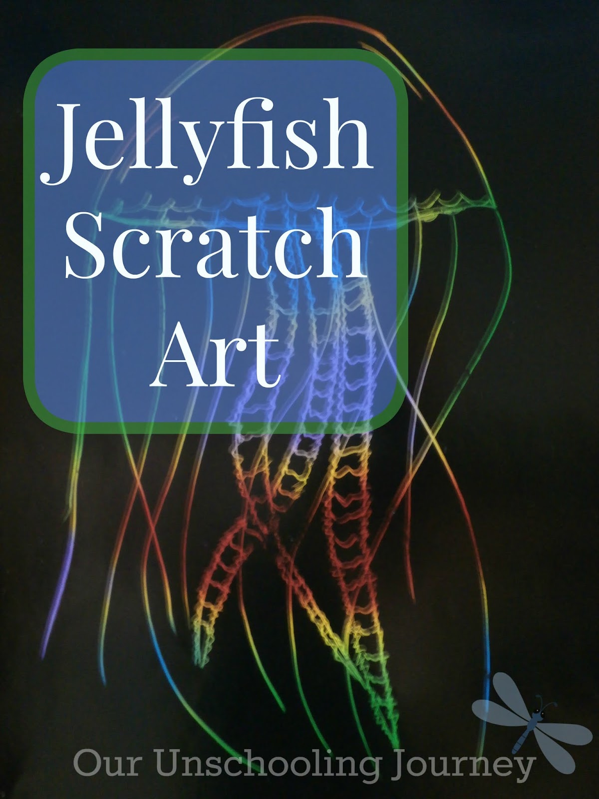 Art Project 7 Jellyfish Scratch Art