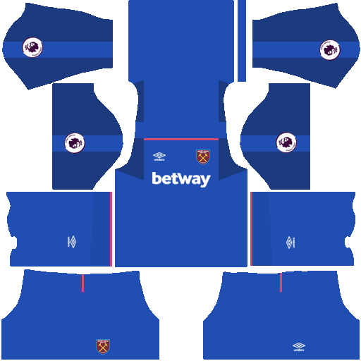 Kits/Uniformes para FTS 15 y Dream League Soccer Kits/Uniformes West