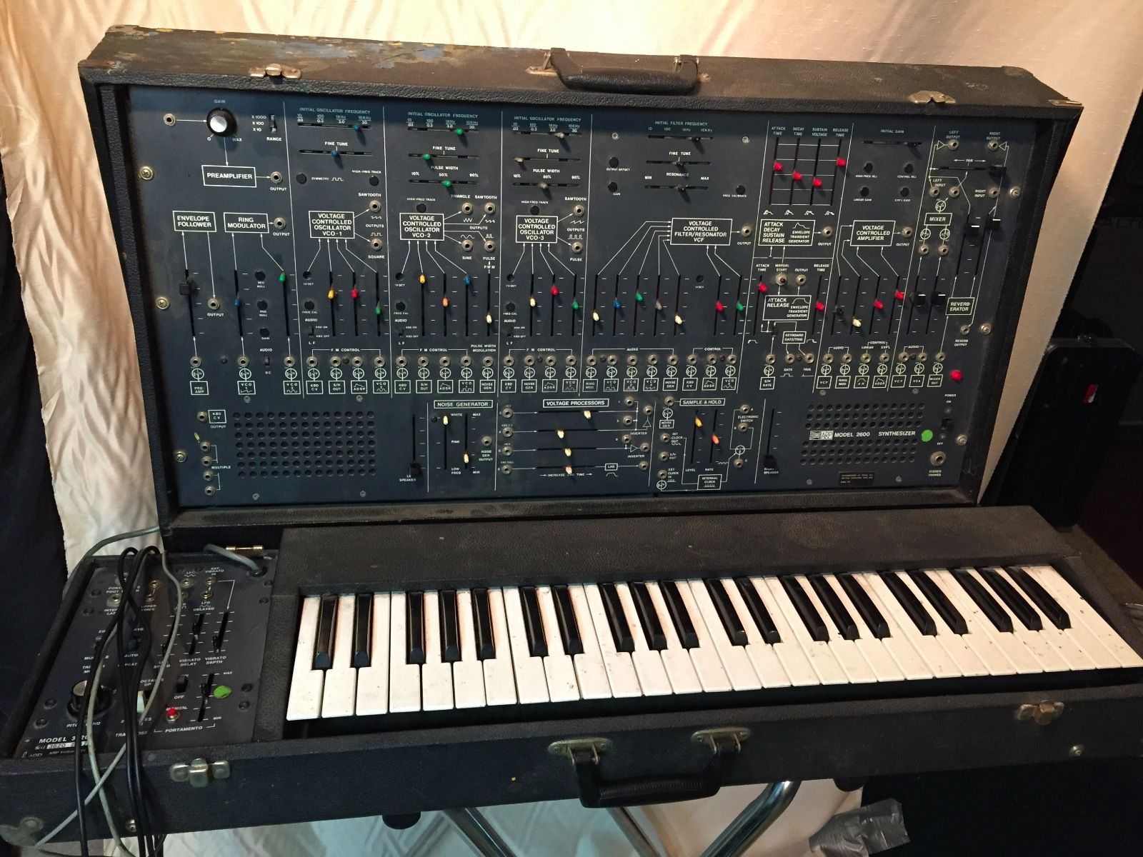 MATRIXSYNTH ARP 2600 Synthesizer / ARP 3620 Keyboard with Original Manuals