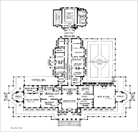 Mansion Floor Plans: Lynnewood Hall, Philadelphia, Pennsylvania