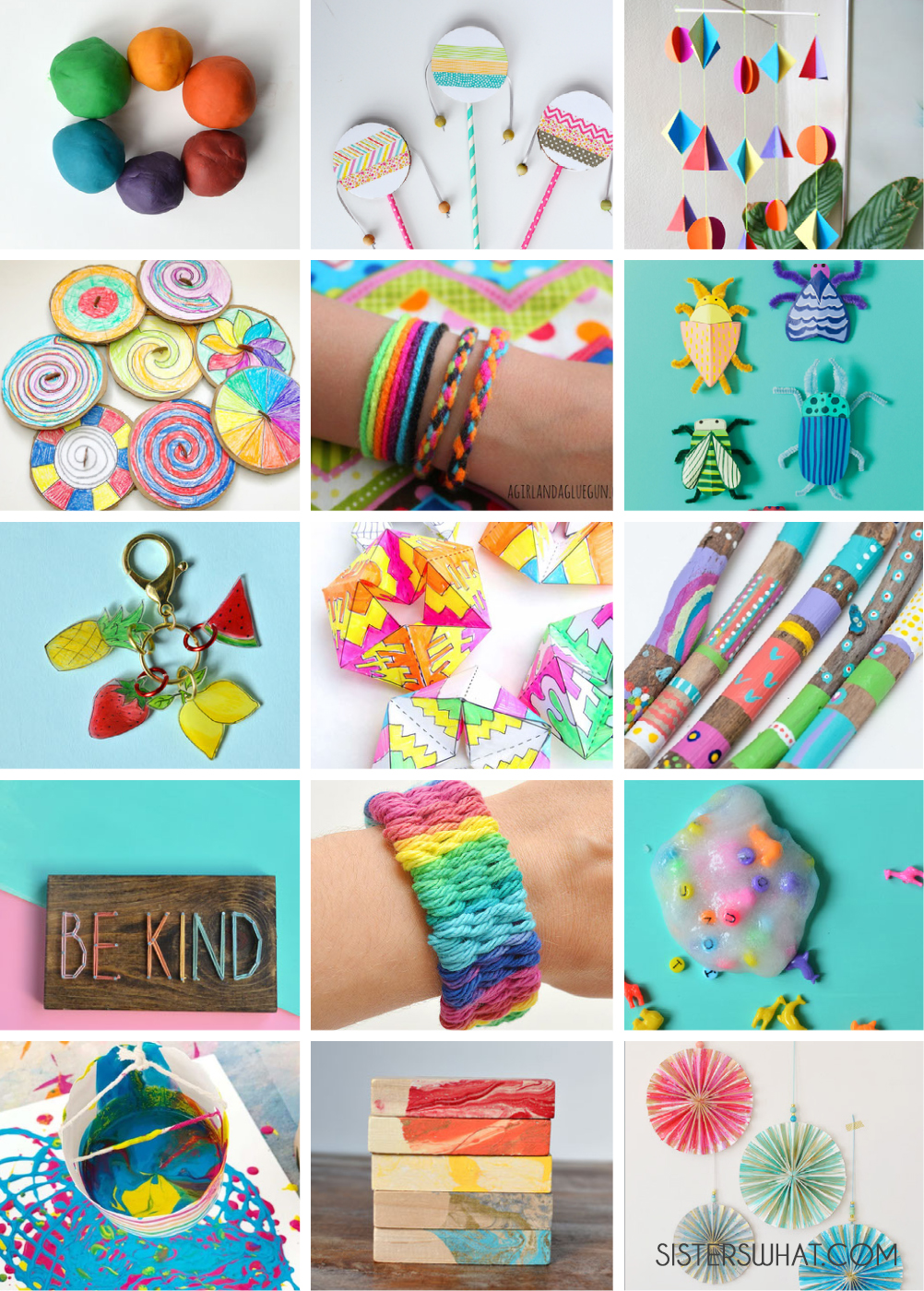 50+ Arts, Crafts and Activities to do with Kids - Sisters, What!