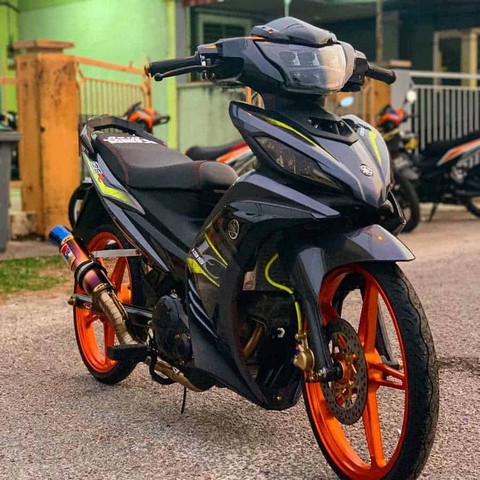 Modifikasi Jupiter Mx Street Fighter Modifikasi Motor Mx 135 Old