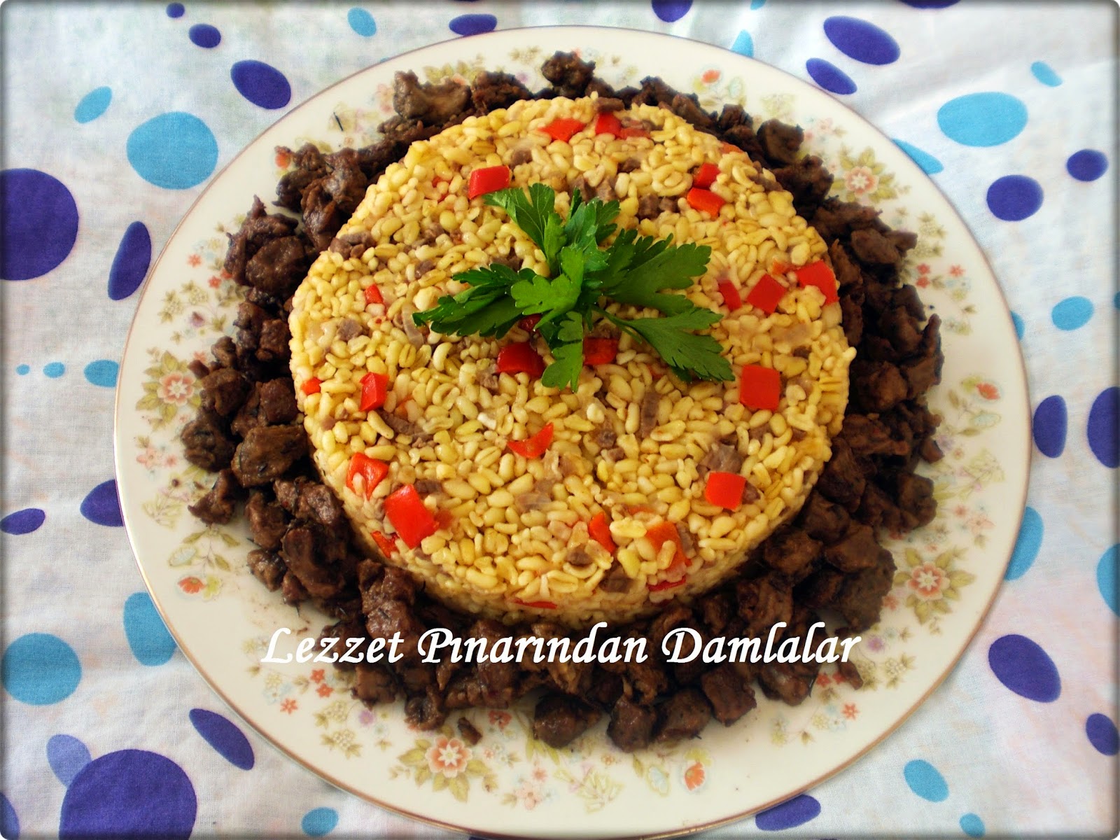 ETLİ BULGUR PİLAVI Resimli Yemek Tarifleri