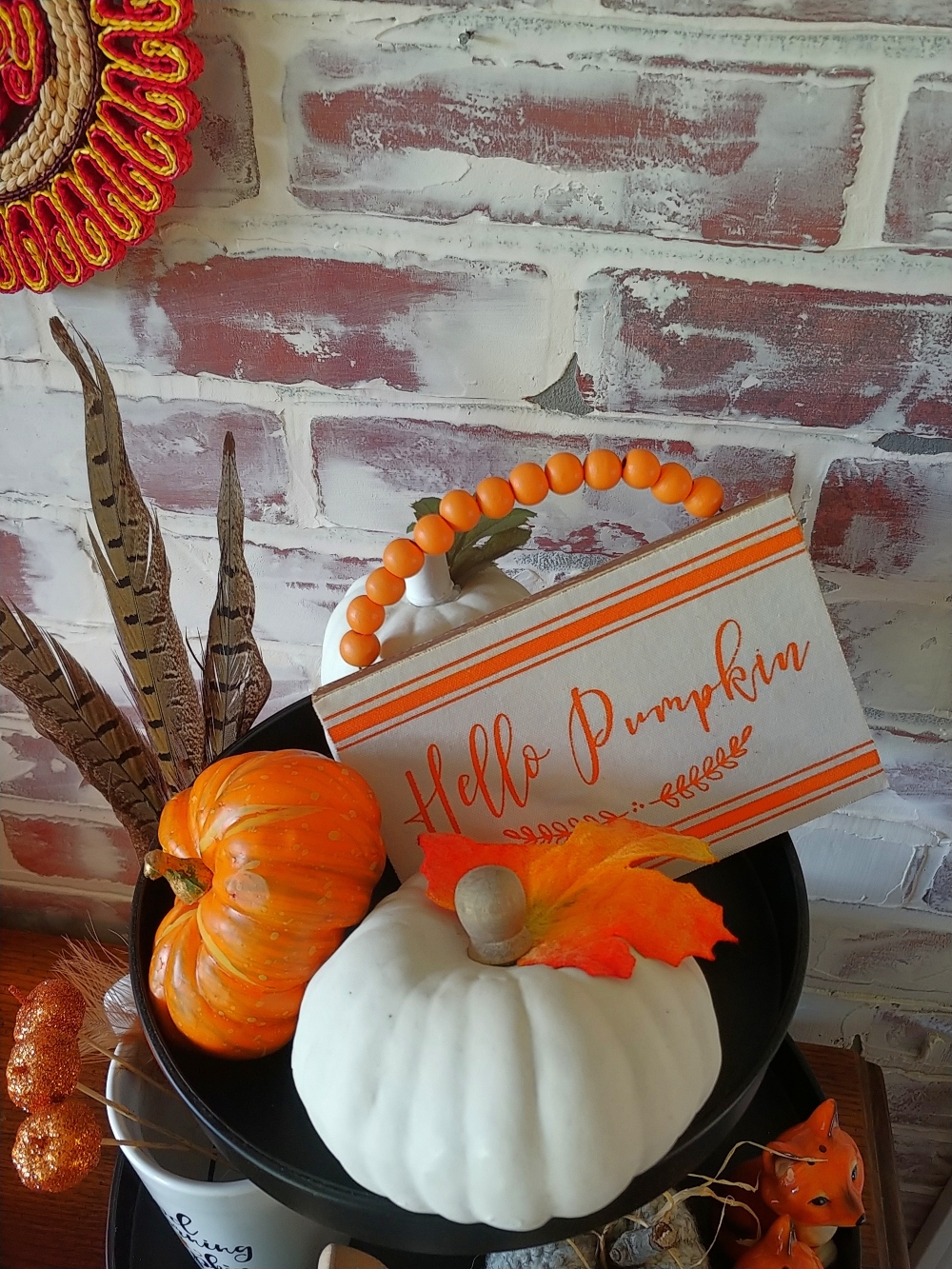 Fall Decor - Working With Vignettes