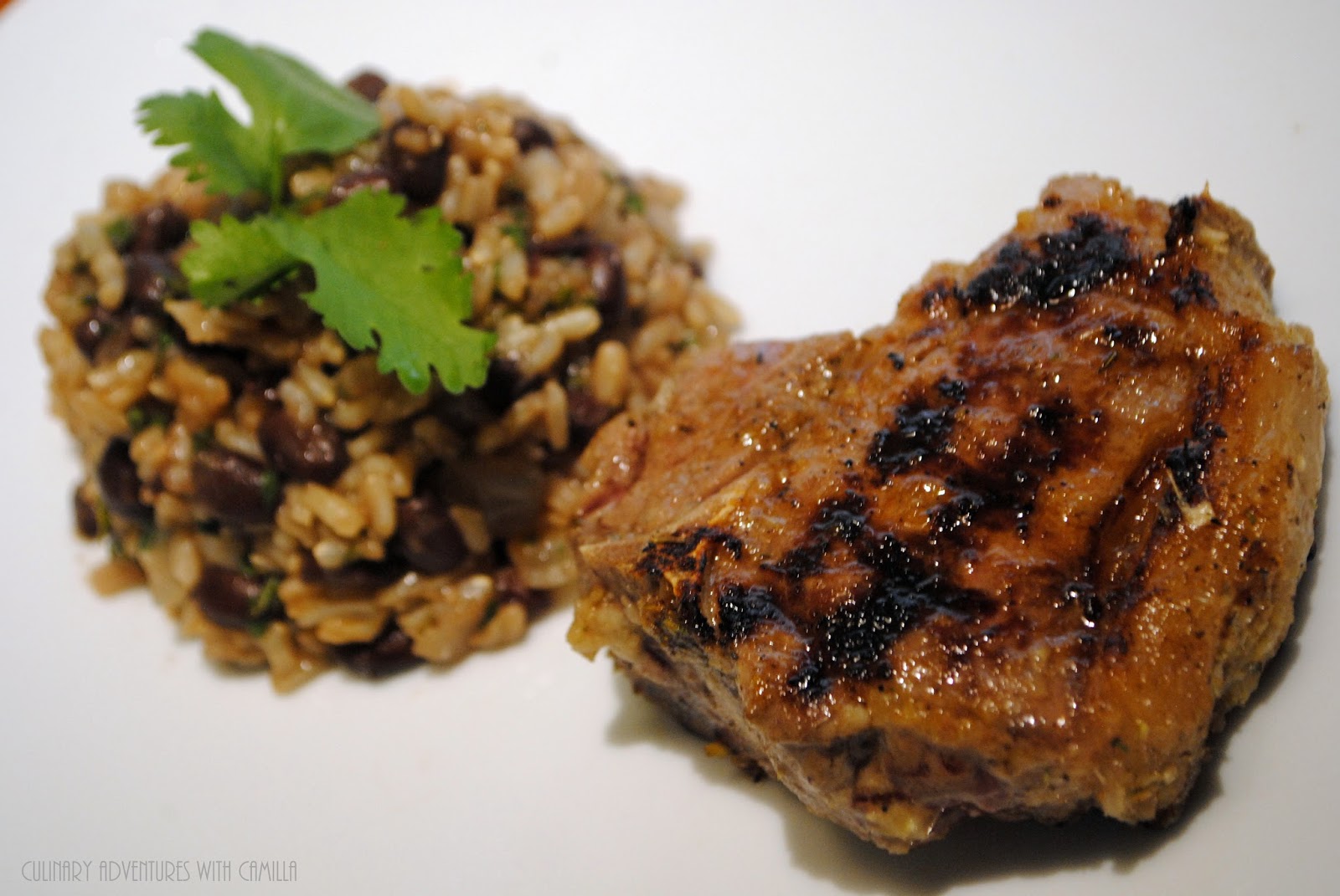 Culinary Adventures with Camilla Jamaican Jerk Lamb Chops