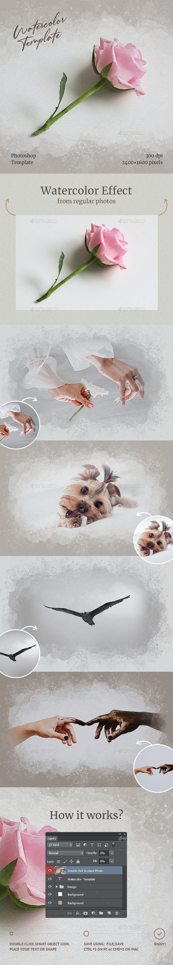 GraphicRiver - Watercolor from Photo Template 31387020 2 Pre