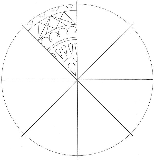 radial symmetry coloring pages - photo #26