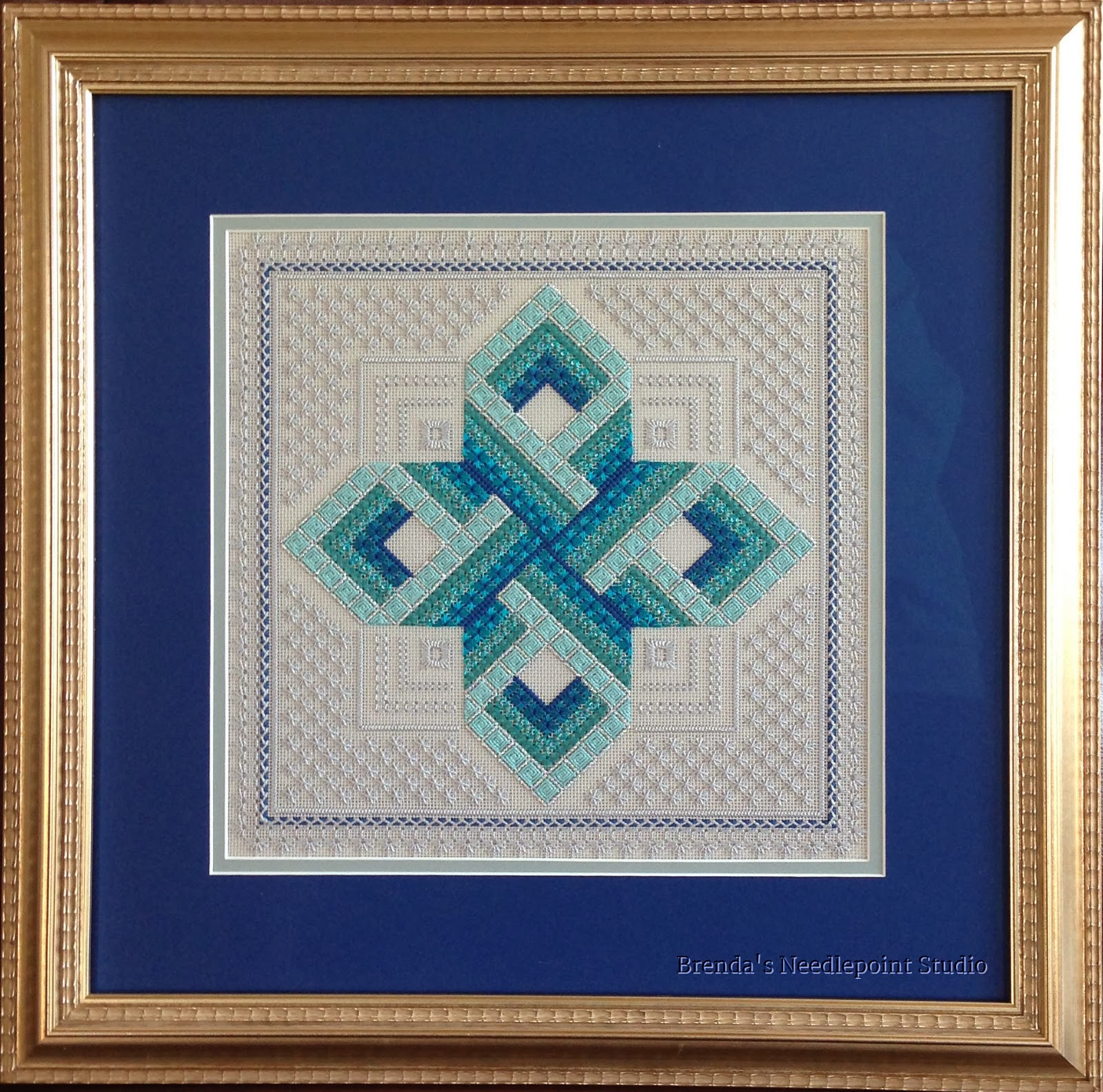 Brenda's Needlepoint Studio Gordian Knot Updated 3/2/14