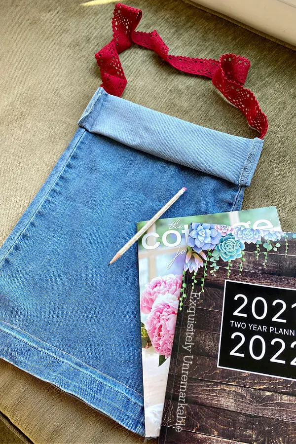 DIY Denim Tote Bag