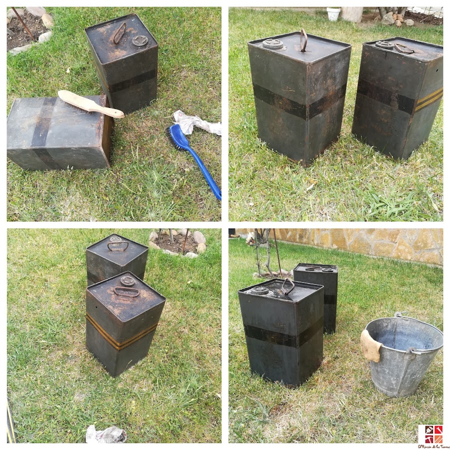 tunear latas de aceite