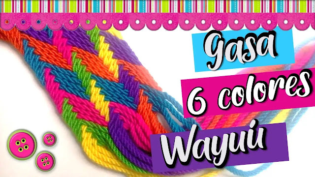 Aprende a Tejer Tiranta Wayuu de 6 Colores en Telar