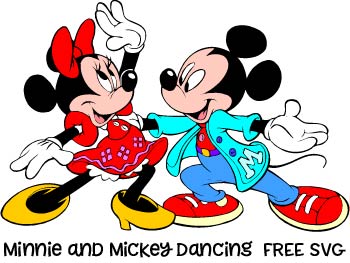 Www My Designs4you Com Minnie And Mickey Dancing Free Svg