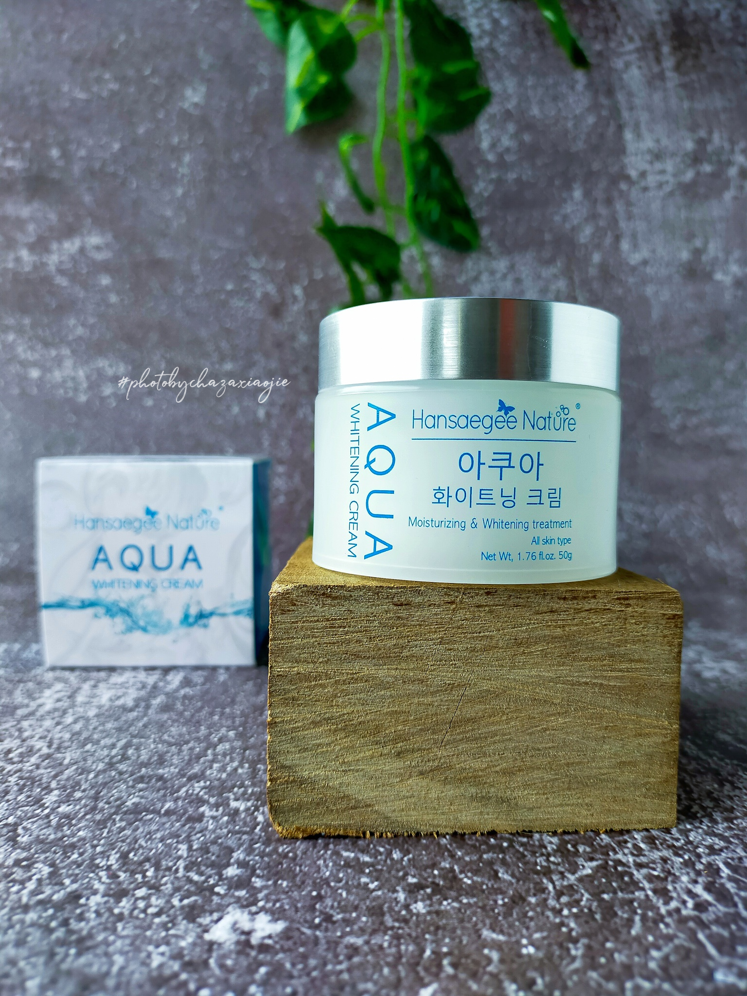 aqua whitening cream hansaegee review