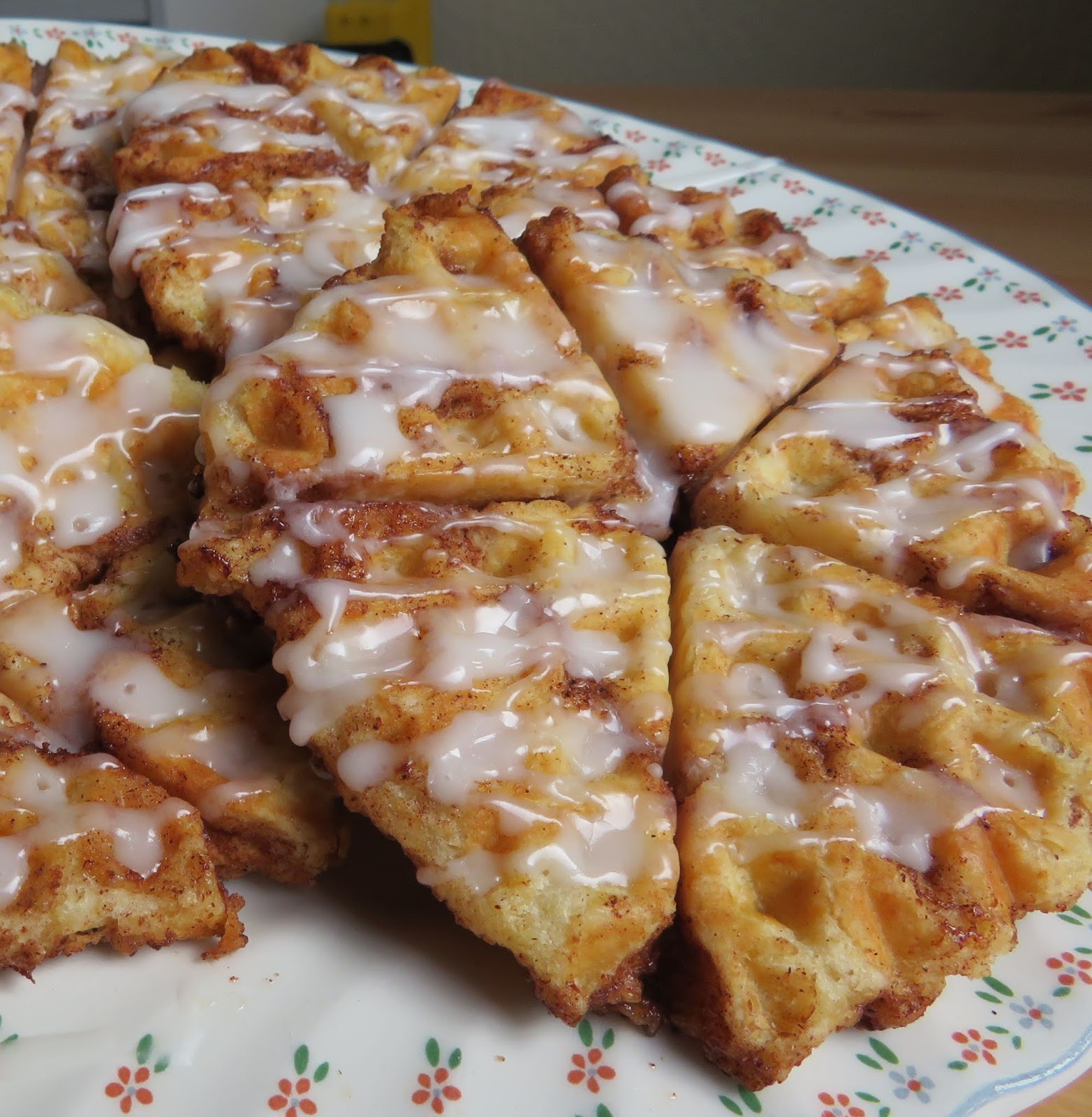 Cinnamon Roll Waffles (Easy & from scratch) The English Kitchen